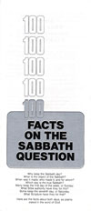 100F1-B 100 Facts on the Sabbath Question