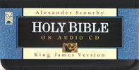 KJB01-D King James Bible on CD-ROM Narrated by Alexander Scourby