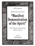 MDOT1-B Manifest Demonstration of The Spirit